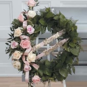 Peaceful Pink Wreath