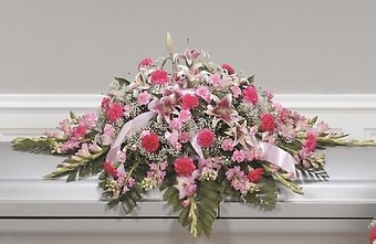 Always Adored Casket Spray