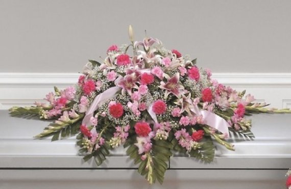 Always Adored Casket Spray