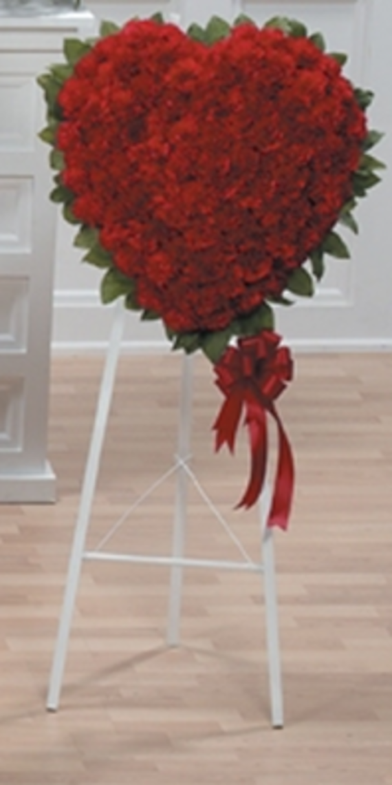 Heart Standing Spray