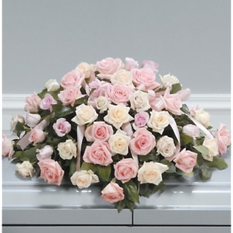 Peaceful Pink Casket Spray